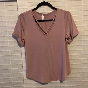 Mauve blouse